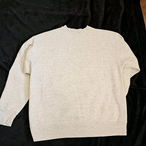 Vintage Sweatshirt Crewneck Gray M Distressed Springfield Racquet Fitness Center - Picture 11 of 14